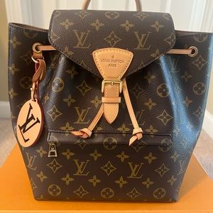 Authentic Louis Vuitton Montsouris PM backpack